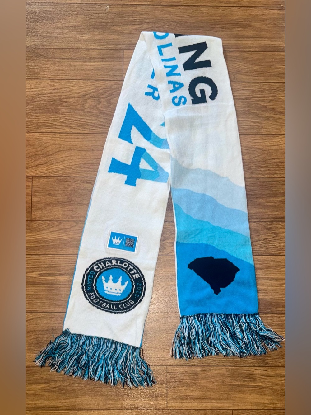 Charlotte FC Scarf. Never worn 2024 Ticket Holder